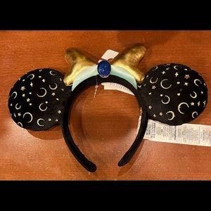 2022 Disney Parks Princess Jasmine Minnie Mickey Ear Headband BaubleBar In Hand